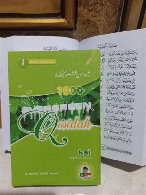 Buku Qosidah 1000 Sholawat 1000 EVERGREEN Qosidah Buku Kumpulan