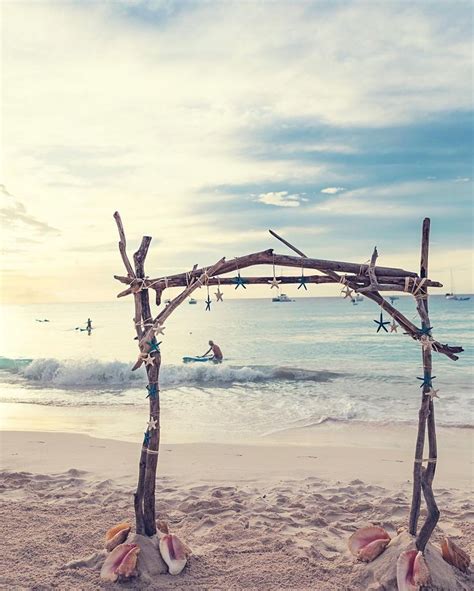 The perfect set-up. #beachwedding #barbadoscruisingclub - - - nwpcaribbeanweddings #nwpweddi ...