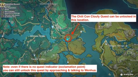 Genshin | Chili Con Cloudy Quest & Achievement Guide - GameWith