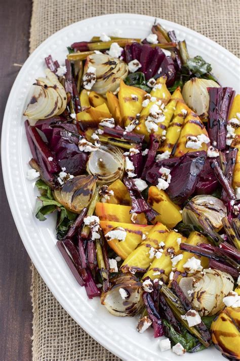 Roasted Beet And Onion Salad With Feta Cheese Stacey Homemaker