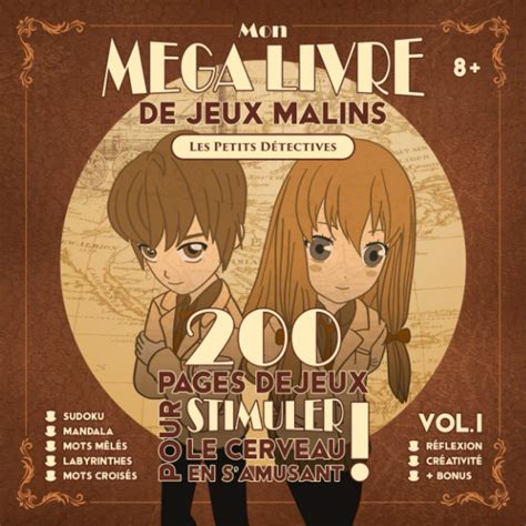 Buy Mon M Ga Livre De Jeux Malins Pages De Jeux Pour Stimuler Le