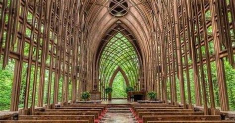 Chapel In The Woods Arkansas Called As The Glass Chapel And It S Located In Eureka Springs Ar