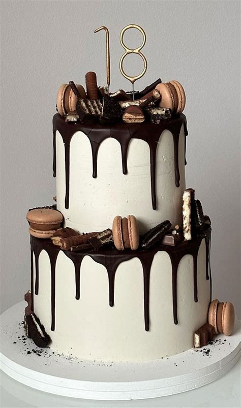 Birthday Cake Inspirations For Every Age Chocolate Drip Cake For