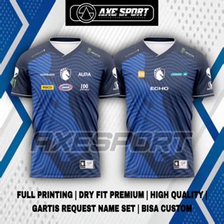 Jersey Kaos Team Liquid Aura Liquid Echo Terbaru Full Printing