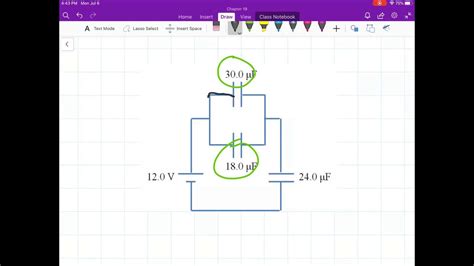 Combination Of Capacitors Youtube