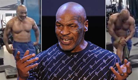 Watch Mike Tyson Looks Ready For Boxing Comeback In Private Session With Ufc Legend Extra Ie