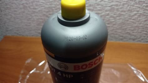 Тормозная жидкость BOSCH DOT4 HP 1,0 л авто с ABS 1987479113 — купить в ...