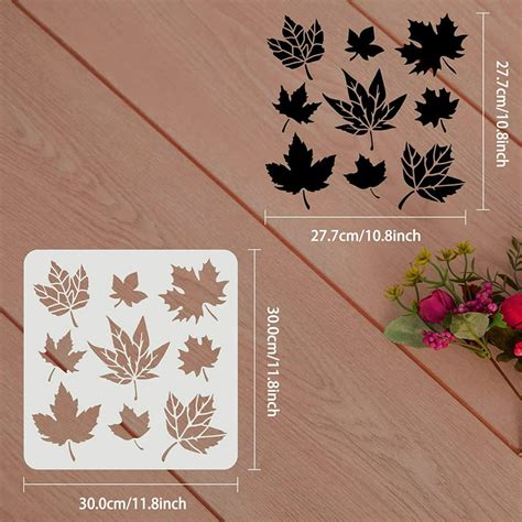 Thanksgiving Leaf Stencils