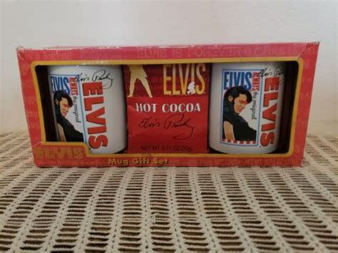 Set Of 2 Elvis Presley Mug Mugs Cup Coffee Hot Cocoa T Set Ceramic