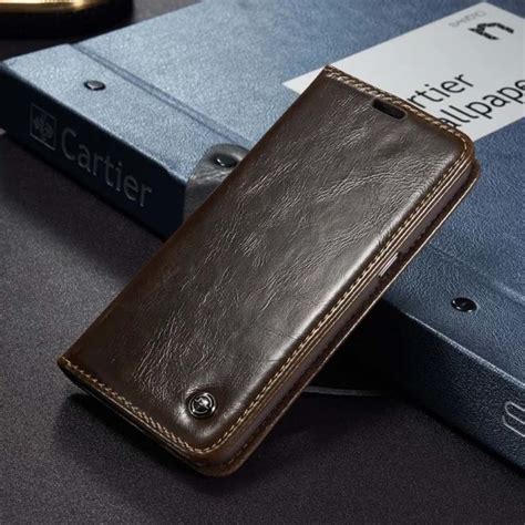 Para Samsung Galaxy S6 S7 Borde S8 S9 Más Nota 4 5 8 Cartera Magnética