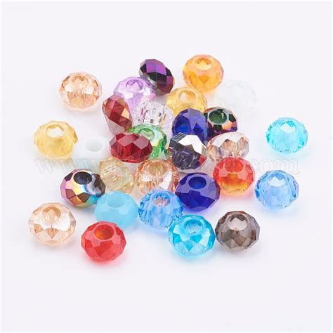 Wholesale Faceted Glass Beads Pandahall