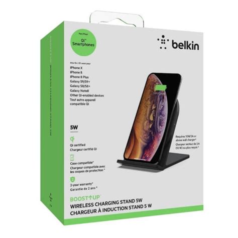 Chargeur Sans Fil Belkin Boost Up Compatible Qi