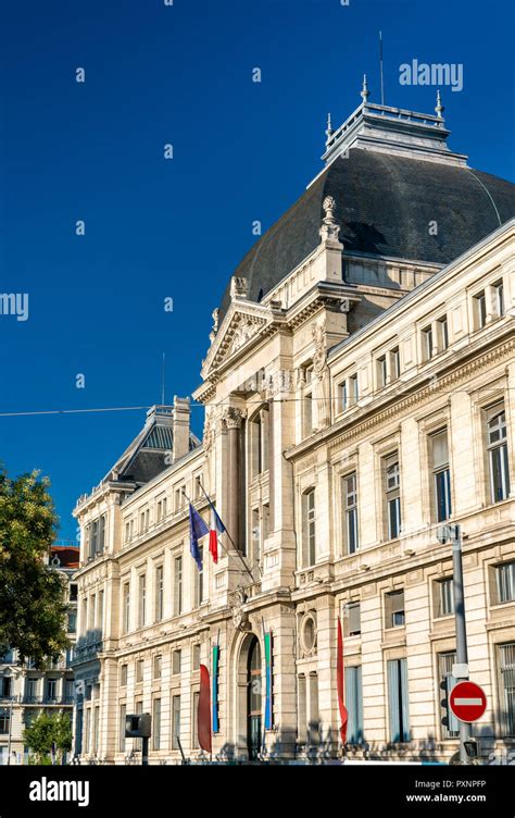 The University building in Lyon, France Stock Photo - Alamy