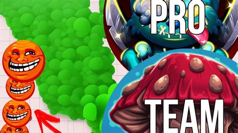 Agario Mobile Duo Vs Team Pro Youtube