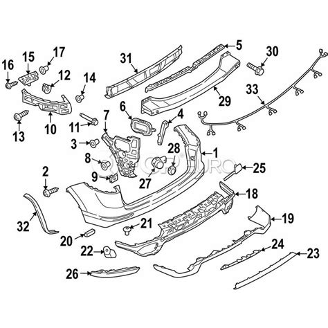 Porsche Bumper Cover Retainer - Genuine Porsche N90230602 | FCP Euro