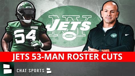 New York Jets Roster Notable Man Roster Cuts For Ft Ryan