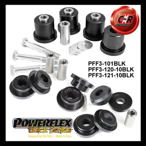 Powerflex Black Fr Mm Arm Subframe Fr Rr Bushes Mm For Audi S