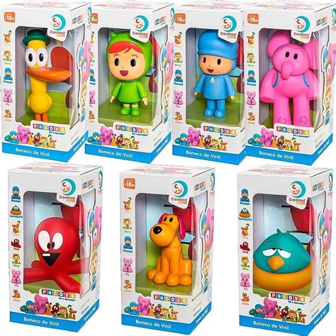 Nomes Dos Personagens Do Pocoyo - Bonecos Turma do Pocoyo em Vinil | Todos os Personagens
