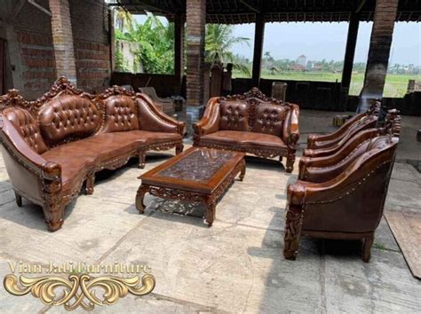 Kursi Tamu Ganesa Jumbo Jati Vian Jati Furniture Jepara