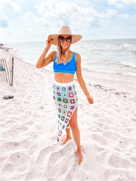 Amazon High Waisted Bikini And Crochet Coverup Straight A Style