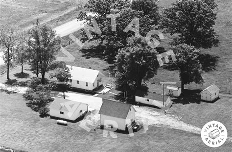 Vintage Aerial Iowa Linn County 1972 65 Pli 20