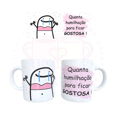 Caneca Flork Fitness Loja Lia atelê Elo7 Produtos Especiais