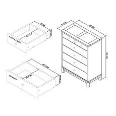 Atlanta Two Tone Low Footend Bedstead Size King Bentley Designs