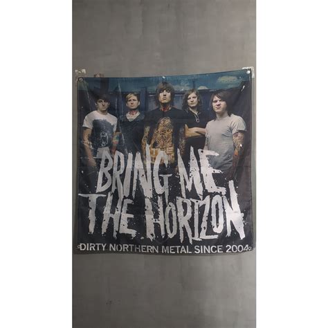 Jual Bendera Flag Poster Kain Miniflag Band Bmth Shopee Indonesia