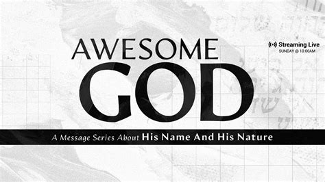 Awesome God (Part 1) - ENCM