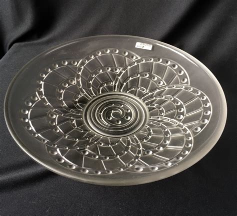 Art Deco Frosted Glass Bowl 20th Century Moorabool Antiques Galleries