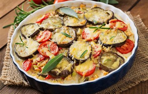 Aubergines Et Tomates En Gratin Recette De Aubergines Et Tomates En