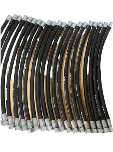 Round Cpvc Hydraulic Hose Pipe For Automobile Industry Two Braids At