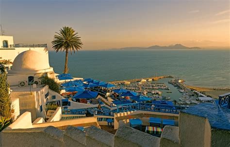 Wallpaper sea, beach, summer, the sky, sunset, island, the hotel ...