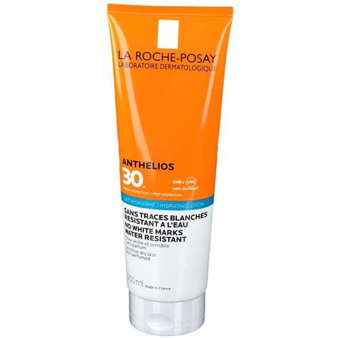 La Roche Posay Anthelios Crème Solaire Lait Hydratant Corps Spf30 Sans