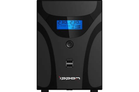 Источник бесперебойного питания IPPON Smart Power Pro II Euro 1600 ...