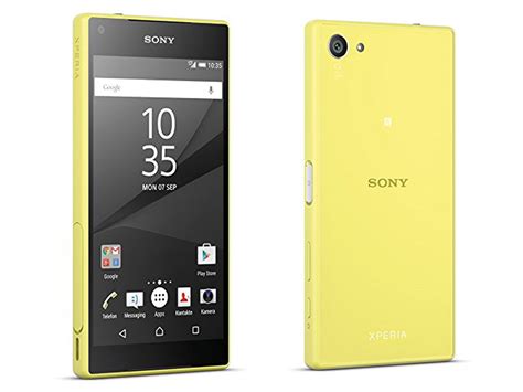 Test Sony Xperia Z5 Compact Smartphone Notebookcheck Tests