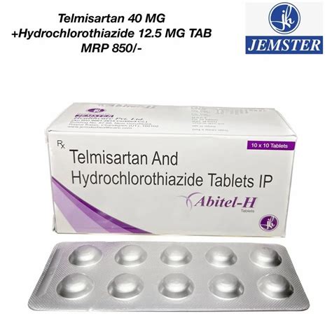 Telmisartan Mg Hydrochlorothiazide Mg At Rs Box