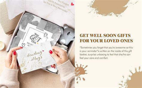 Amazon Get Well Soon Gifts For Women Care Package Get Well Gift