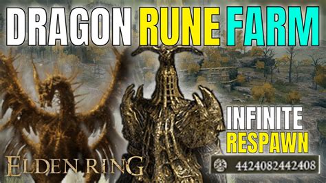 Elden Ring Million Dragon Rune Farm Early Game Rune Farming