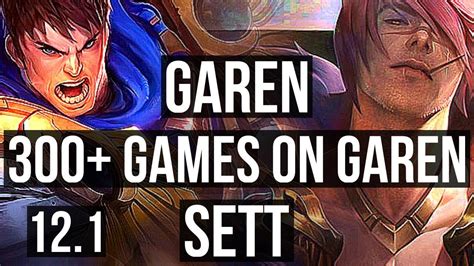 Garen Vs Sett Top Rank Garen Legendary Games Br