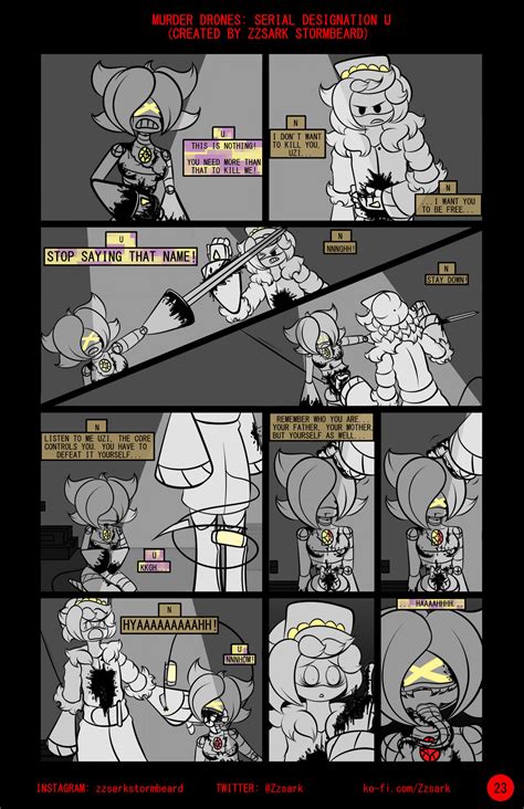 Murder Drones Serial Designation U Comic 23 By Zzsark On Deviantart