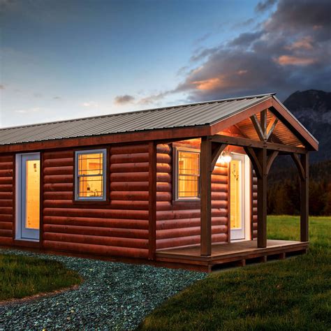 Tops Among Tiny Home Builders - Log Cabin Modular Cabin