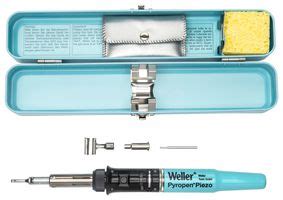 51605899 Weller Kit Fer à souder piezo Gaz Pyropen Farnell FR