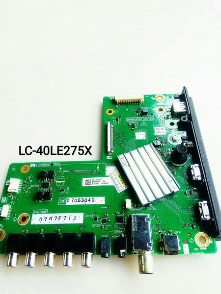 Jual Mb Mainboard Main Board Main Unit Tv Led Sharp Lc Le X