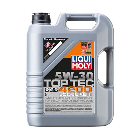 LIQUI MOLY Top Tec 4200 5W 30 5L Mister Oil