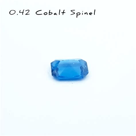 Cobalt Spinel 0.42 cts Radiant cut - GEMWORLD LTD