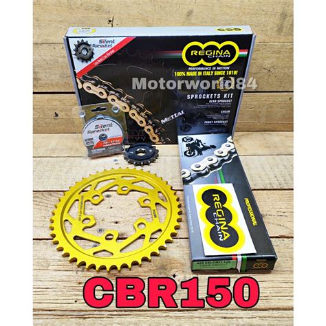 Honda Cbr Full Set Regina Chain Kit Sprocket Cbr R Original