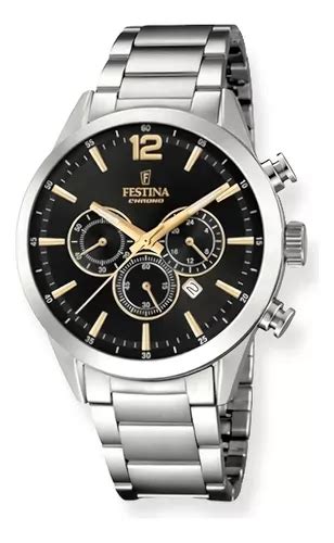 Rel Gio Masculino Festina Cron Grafo Atemporal F Mercadolivre