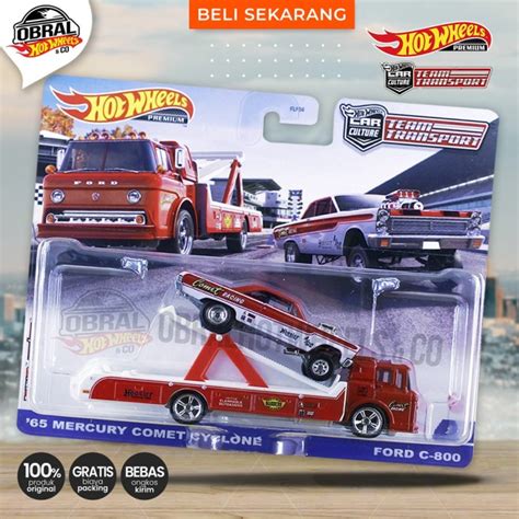 Jual Hot Wheels Team Transport 2021 K Mercury Comet Cyclone Ford C 800 Jakarta Selatan