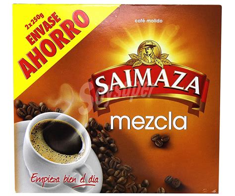 Saimaza Café molido mezcla 2 paquetes de 250 gramos